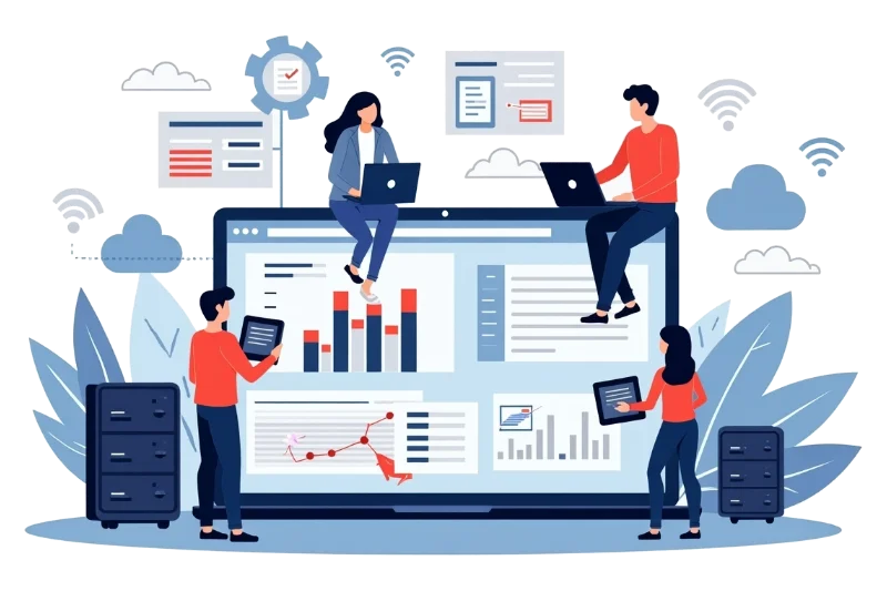 IT-Beratung und Softwareentwicklung: Technische Zusammenarbeit zwischen Entwicklern und IT-Beratern