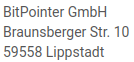 company address